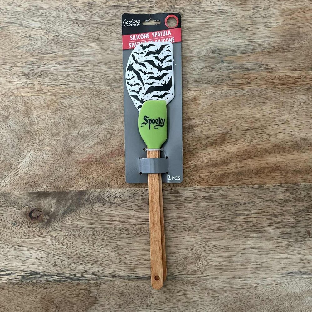 5/$20 NEW 2Pk Halloween Spatula Set-Spooky-Bats